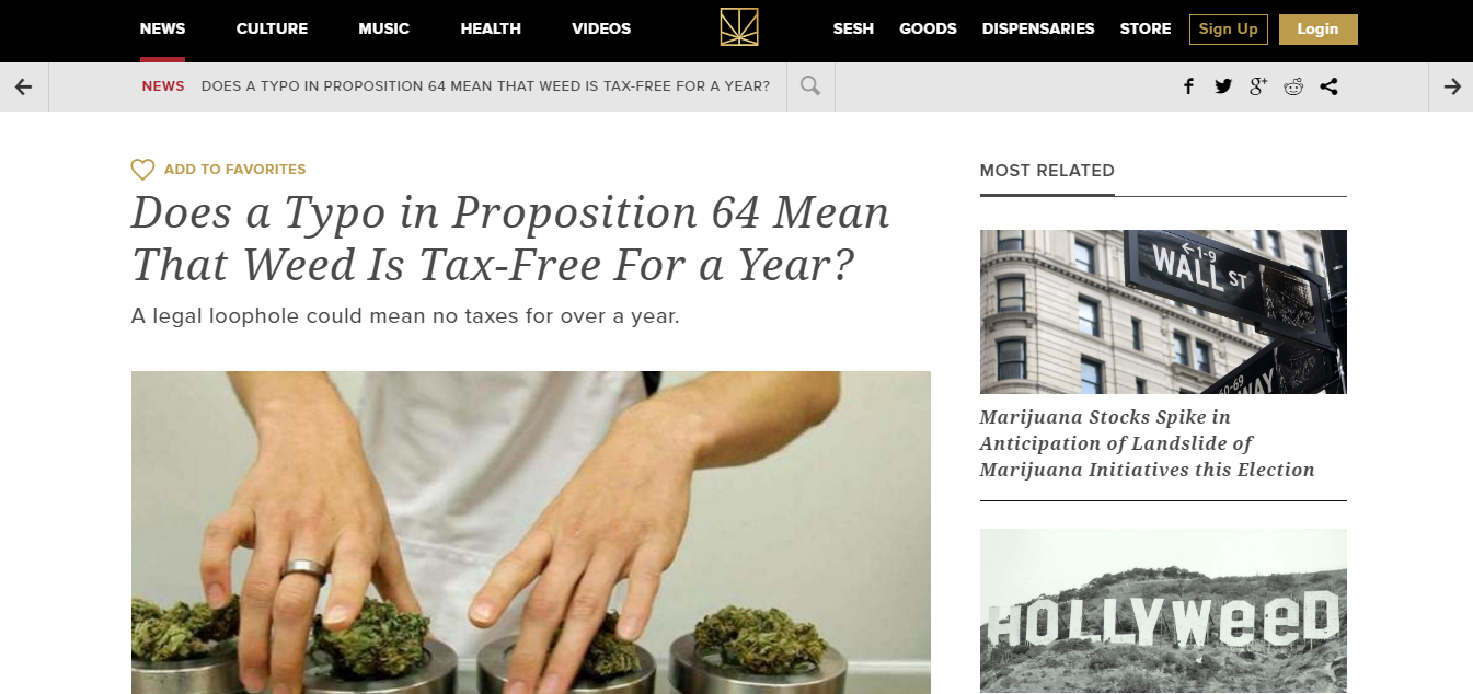 大麻合法化